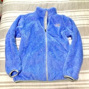 The North Face Girls sz XL 18 Soft Fuzzy Fleece Jacket Suave Oso Osito Osolita